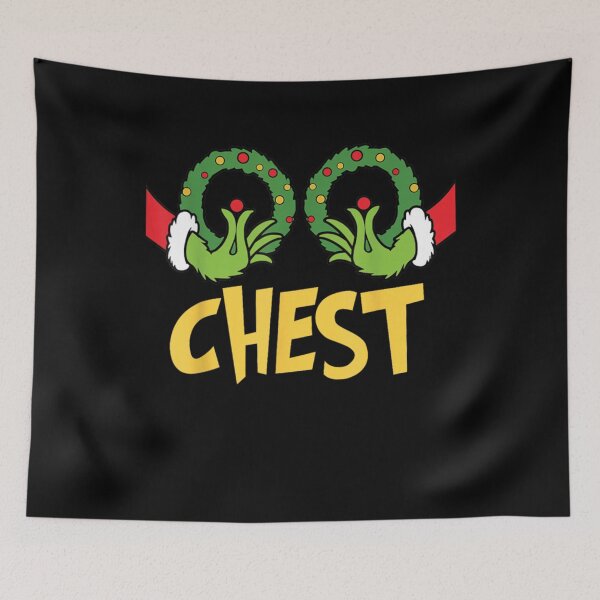 Item preview, Funny Matching Couple Chest Nuts Sticker designed and sold by enamalbjerdekx.