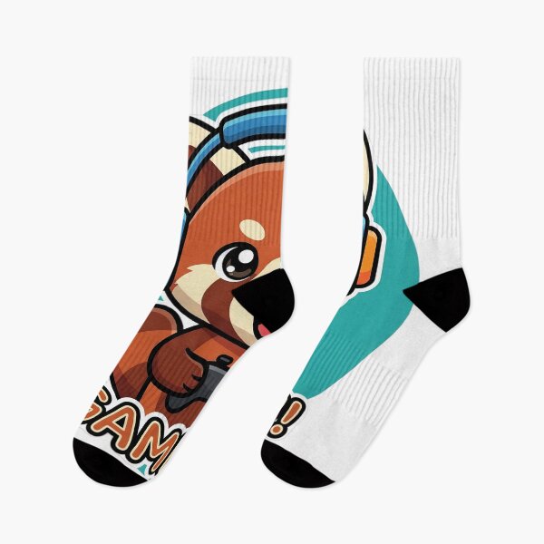 Item preview, Game On! - Cute Gamer Red Panda Mascot designed and sold by NextLevelThread.