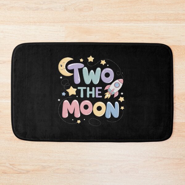Item preview, Two The Moon 2nd Birthday Girl Boy 2 Year Old Toddler designed and sold by repconomArt.