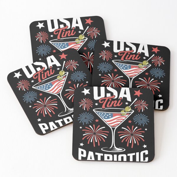 Item preview, Fourth of July Martini Just A Tini Bit Patriotic Dirty designed and sold by Libbysharts.