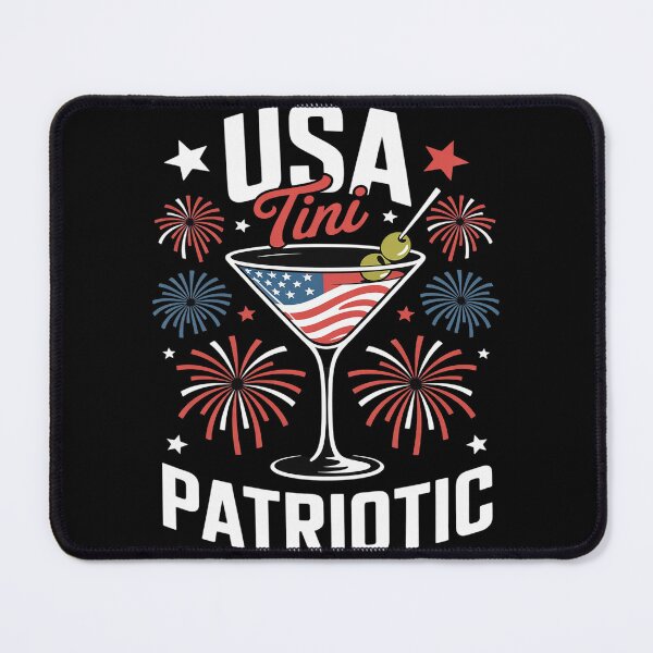 Item preview, Fourth of July Martini Just A Tini Bit Patriotic Dirty designed and sold by Libbysharts.