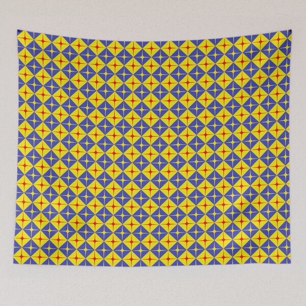 Item preview, Primary Colors Geometric Star Pattern (Yellow, Blue, Red) designed and sold by lifestylecreep.