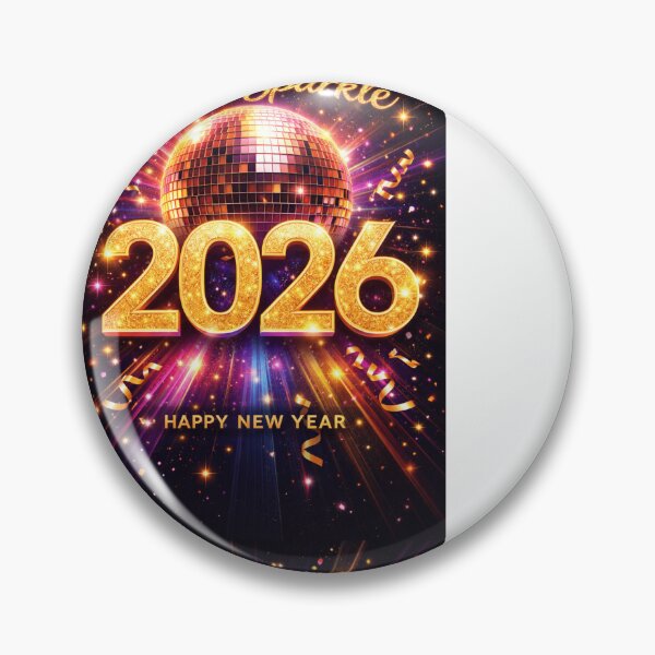 Item preview, Born to Sparkle 2026 – Disco Ball Happy New Year Glitter Party Design designed and sold by GloboStyle Design .