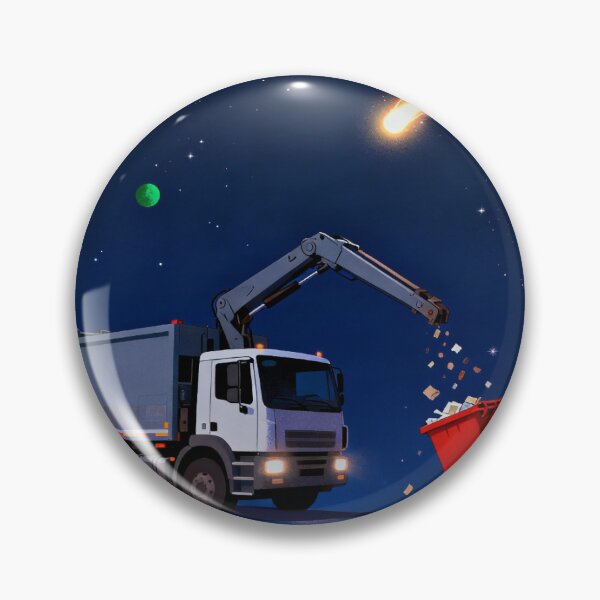 Item preview, Space Garbage Truck  designed and sold by lulu64.