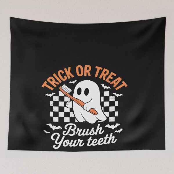 Item preview, Trick Or Treat Brush Your Teeth Dentist Halloween Costume designed and sold by katherintration.