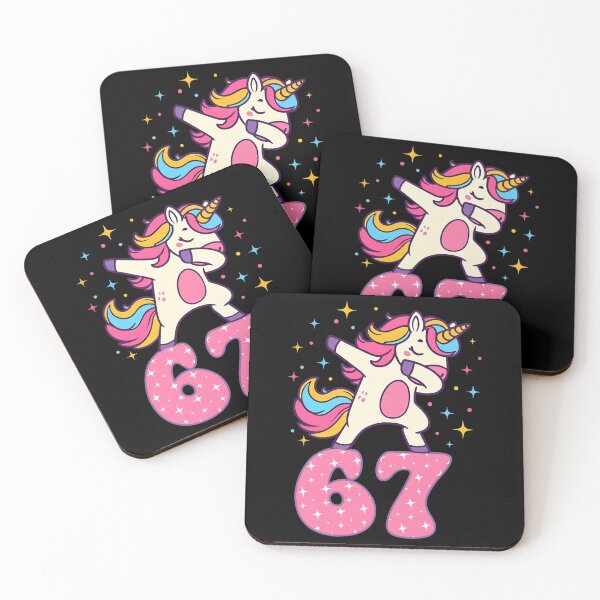 Item preview, 67 Unicorn Dabbing Six Seven Meme 67 Saying For Girls Kids designed and sold by jakaun.