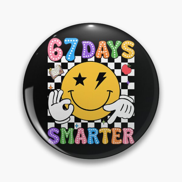 Item preview, 67 Days Smarter 67th Day of School Teacher Groovy Vibes designed and sold by jakaun.