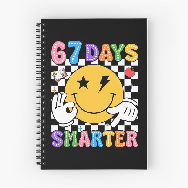 Item preview, 67 Days Smarter 67th Day of School Teacher Groovy Vibes designed and sold by jakaun.