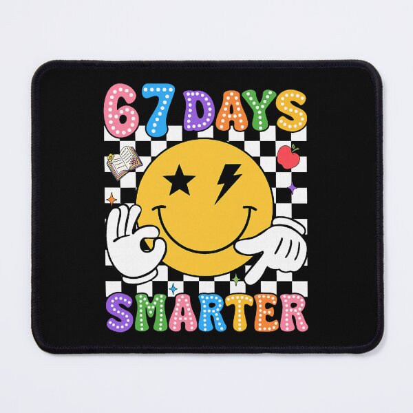 Item preview, 67 Days Smarter 67th Day of School Teacher Groovy Vibes designed and sold by jakaun.