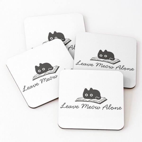 Item preview, 'Leave Meow Alone' Funny Cat designed and sold by CelestialEmber.