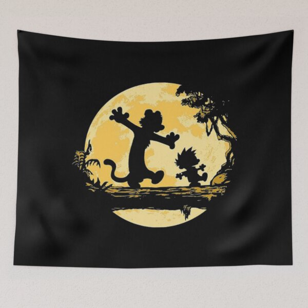 Item preview, Calvin And Hobbes Moon  designed and sold by EmmanEtha.