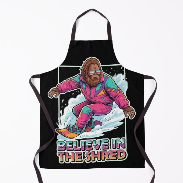Item preview, Believe In The Shred! BigFoot Snowboarding Pro designed and sold by str33ty.ltd.