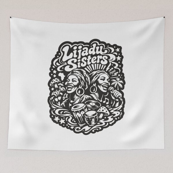 Item preview, Lijadu Sisters Afrobeat Resistance designed and sold by Boogosh.