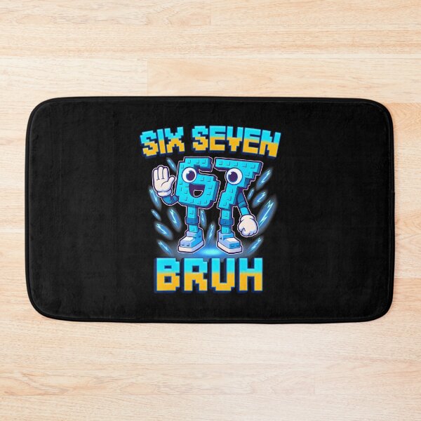 Item preview, Six Seven Bruh Italian Brainrot Funny 67 Gaming Meme designed and sold by brokgoingsa.