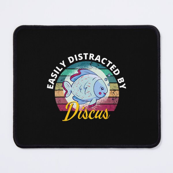 Item preview, Easily Distracted By Discus Fish - Funny Aquarium Aquarist designed and sold by malhanasbih.