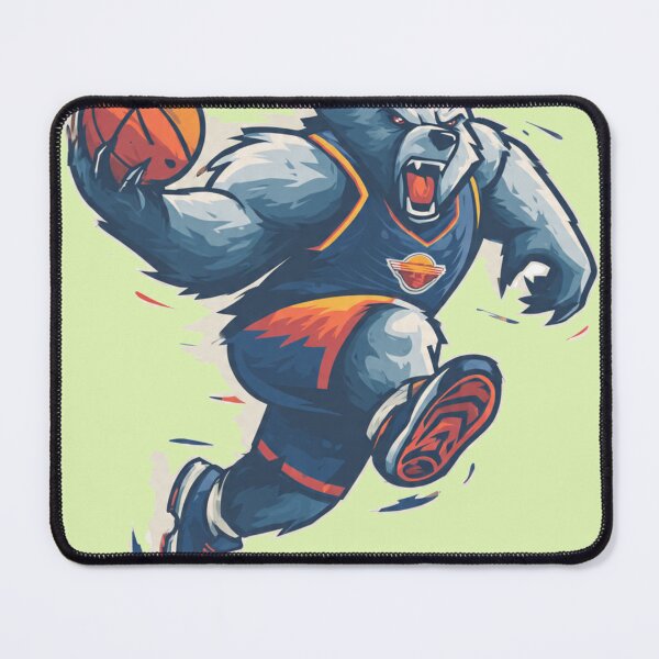 Item preview, Basket Beast – Athletic Bear Basketball Logo designed and sold by AENAcharms.