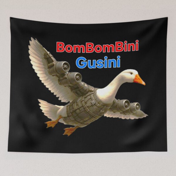 Item preview, Bombombini Gusini - Italian Brainrot Meme designed and sold by The Art by Rossouw.