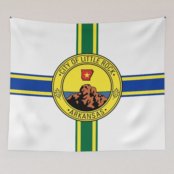 Artikelvorschau, Flagge von Little Rock entworfen und verkauft von rheyes.