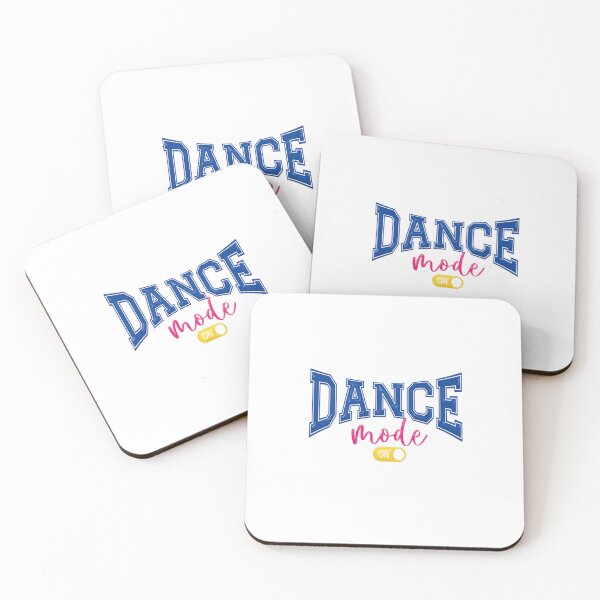 Item preview, Dance Mode On — Athletic Blue and Pink Varsity Typography Illustration designed and sold by Colorful-Garden.