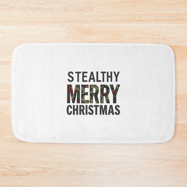 Item preview, Stealthy Merry Christmas - Funny Stealth Gamer XMas Holiday Quote Design designed and sold by SlightlyUnreal.