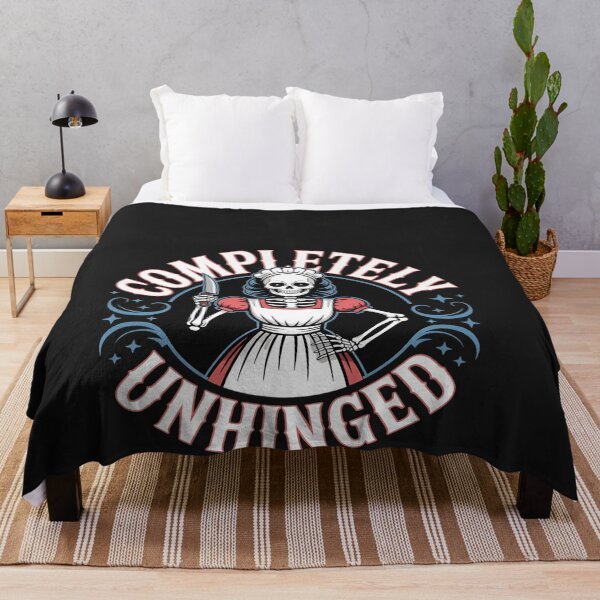 Item preview, Unhinged Chef Funny Skull Skeleton Cooking Baking designed and sold by katherintration.
