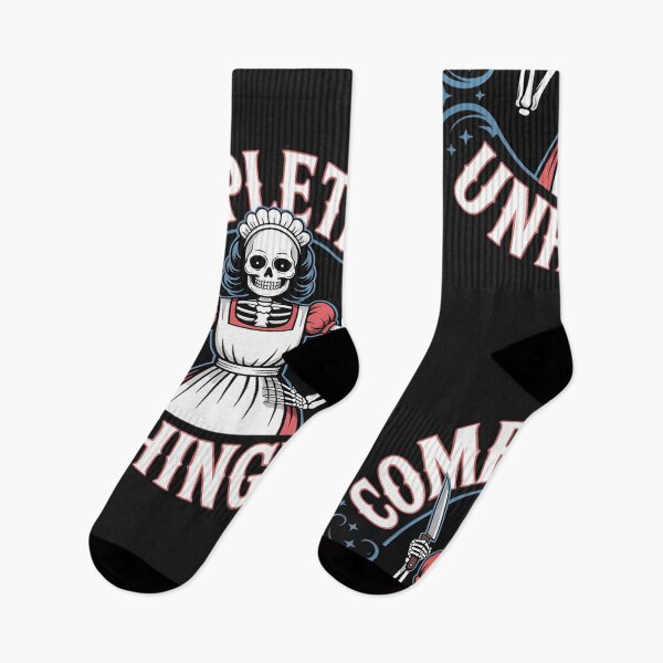 Item preview, Unhinged Chef Funny Skull Skeleton Cooking Baking designed and sold by katherintration.