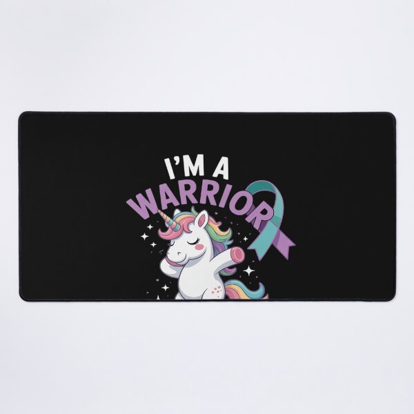 Item preview, Unicorn Warrior Suicide Awareness designed and sold by katherintration.