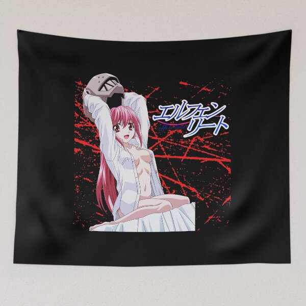 Item preview, Artful Echoes Unforgettable Scenes From Elfen Lied Manga  designed and sold by Dreoebaby.