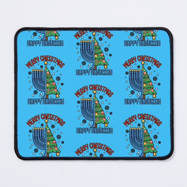 Item preview, Happy Hanukkah Merry Christmas designed and sold by WoodburyLake.