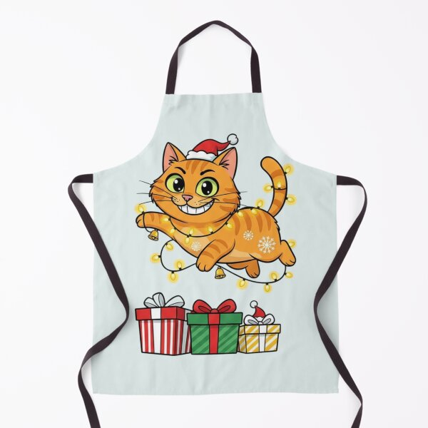 Item preview, Funny Holiday Cat Art designed and sold by VibeNationArt.