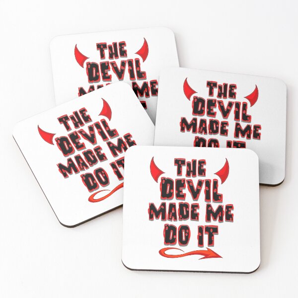 Item preview, The Devil Made Me Do It  designed and sold by TheEndDesign.