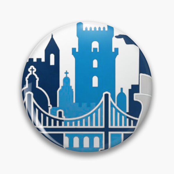 Item preview, Lisbon Skyline Illustration Portugal designed and sold by vivaportugalstore.