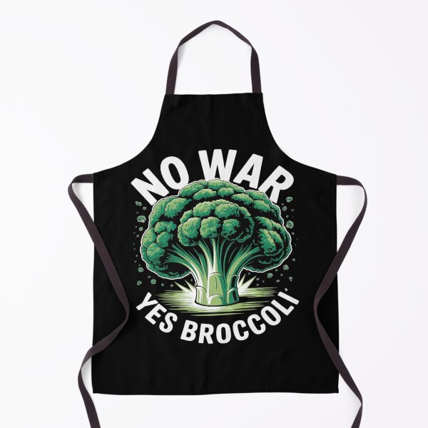 Item preview, Funny Anti War Broccoli Protest 70s designed and sold by Tatianamiobi.