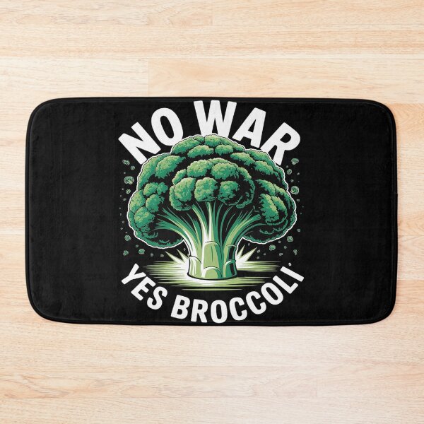 Item preview, Funny Anti War Broccoli Protest 70s designed and sold by Tatianamiobi.