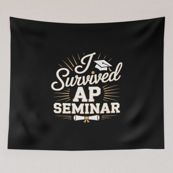 Item preview, Funny AP Examination I Survived AP Seminar designed and sold by Tatianamiobi.