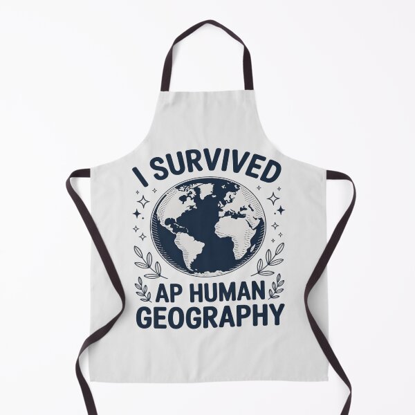 Item preview, Funny AP Test Exam I Survived AP Human Geography designed and sold by Tatianamiobi.