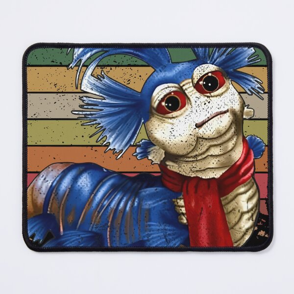 Item preview, Vintage Labyrinth Worm 'Ello designed and sold by Melissanet.