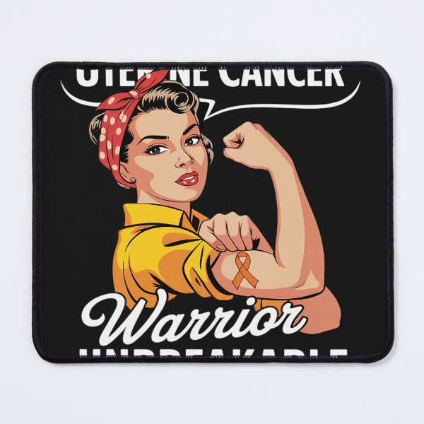 Item preview, Uterine Cancer Warrior Unbreakable Awareness designed and sold by LegendsArt75.
