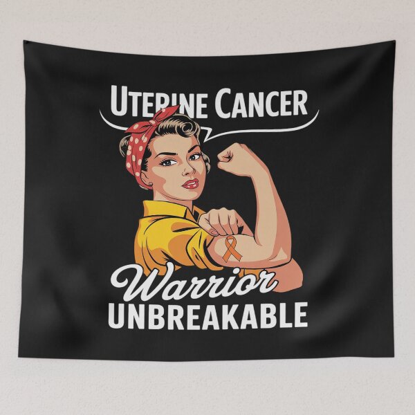 Item preview, Uterine Cancer Warrior Unbreakable Awareness designed and sold by LegendsArt75.