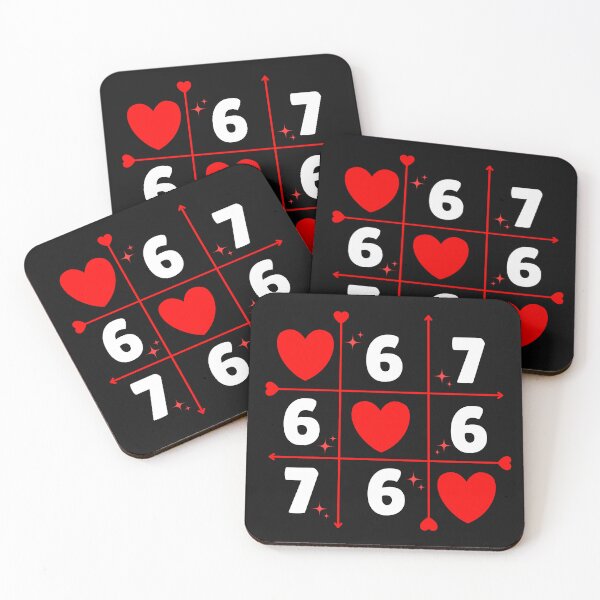 Item preview, Six Seven 6 7 MEME Valentine's Day designed and sold by Minimalismat.