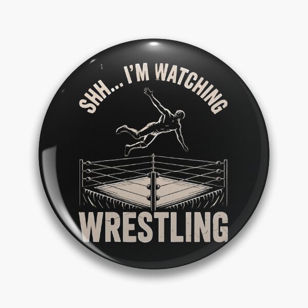 Item preview, Shh Im Watching Wrestling designed and sold by Han1986.