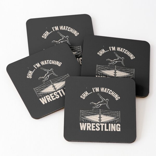 Item preview, Shh Im Watching Wrestling designed and sold by Han1986.