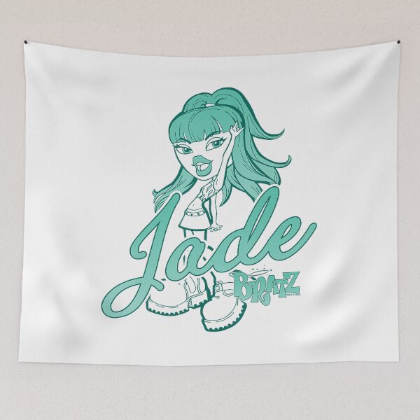 Item preview, Jade Brazil Script Retro Name Typography Design designed and sold by gwenethzeis.