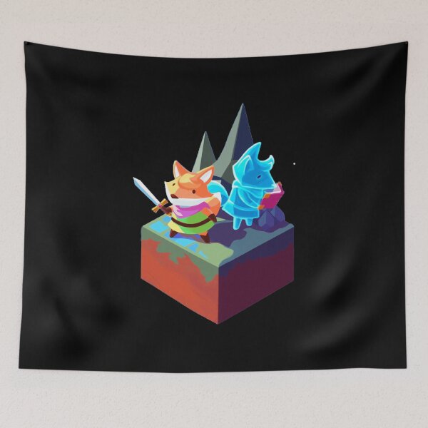 Item preview, Isometric Fantasy Fox Tunic Game Scen designed and sold by richellespro.