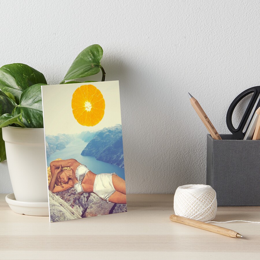 Vitamin Art Board Print