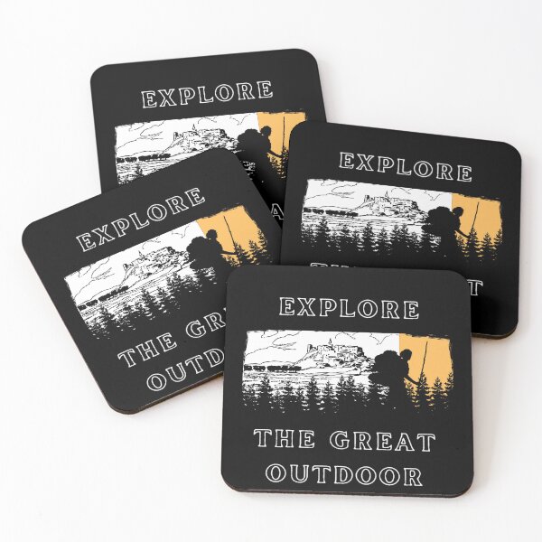 Item preview, Explore The Great Outdoor Vintage Adventure Hiking Design designed and sold by DarkLine Studios.