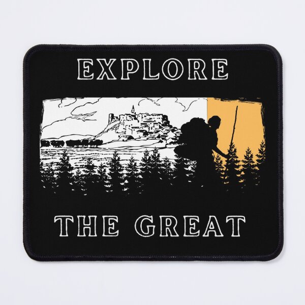 Item preview, Explore The Great Outdoor Vintage Adventure Hiking Design designed and sold by DarkLine Studios.