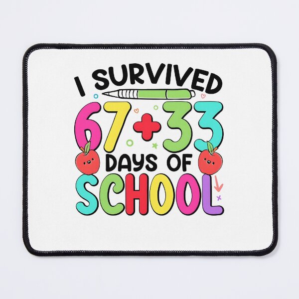 Item preview, I Survived 67+33 Days of School designed and sold by Galkinanastasia.