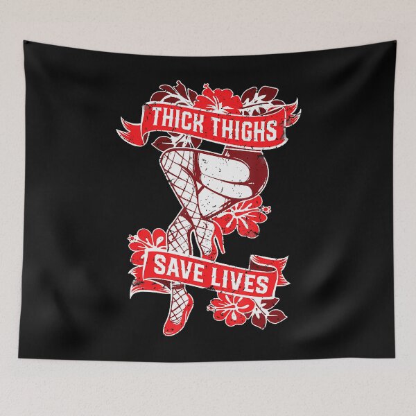 Item preview, Thick Thighs Save Lives Leg Day designed and sold by yourymavsit.
