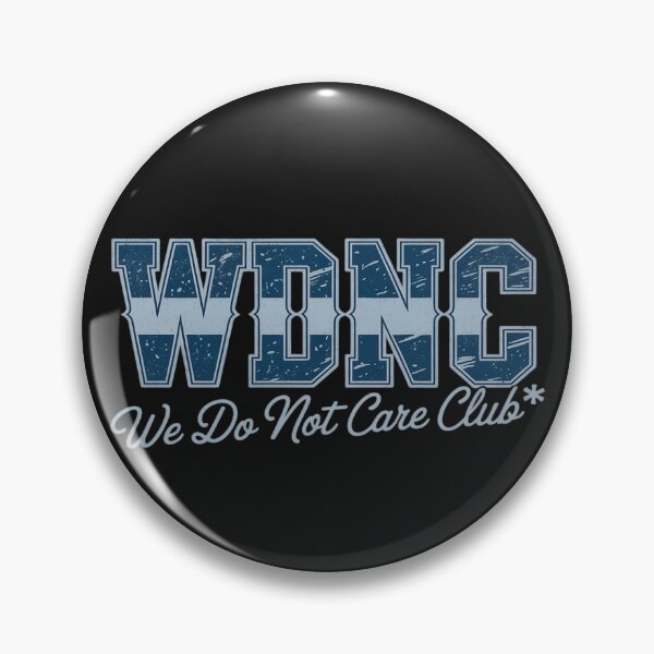 Item preview, WDNC Club  We Do Not Care, Denim Jeans Style Graphic designed and sold by LegendsArt75.